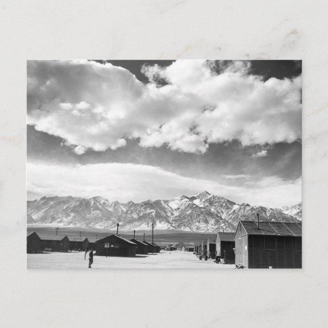 Carte Postale Montagnes à Manzanar, 1943 (Devant)