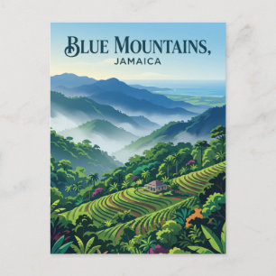 Carte Postale Montagnes Bleues Jamaïque