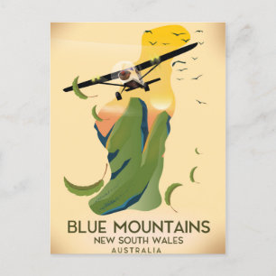 Carte Postale Montagnes Bleues Nouvelle-Galles du Sud Australie