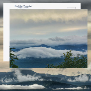 Carte Postale Montagnes Blue Ridge Photographie en Caroline du N