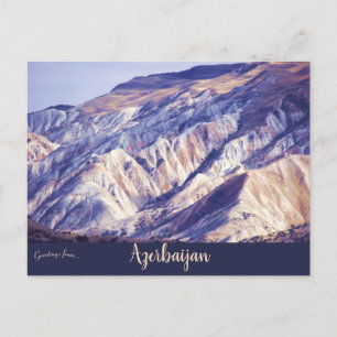 Carte Postale Montagnes Candy Cane Azerbaïdjan