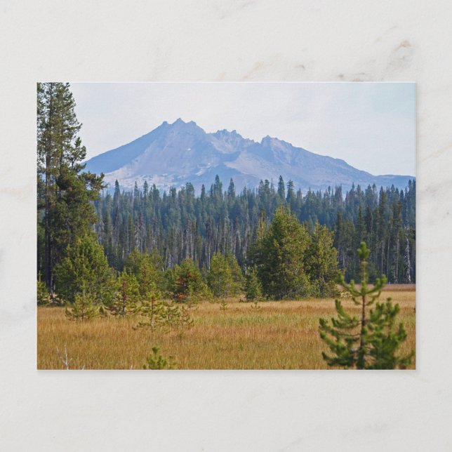 Carte Postale Montagnes Cascade, Oregon (Devant)