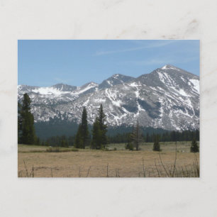 Carte Postale Montagnes de la Sierra Nevada I depuis Yosemite