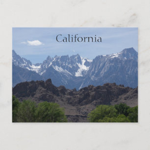Carte Postale Montagnes de Lone Pine, Californie