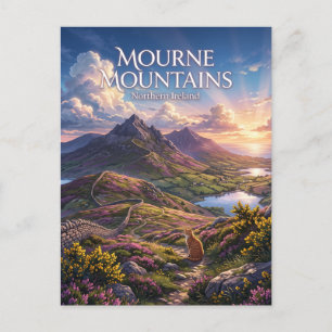 Carte Postale Montagnes de Mourne Irlande du Nord