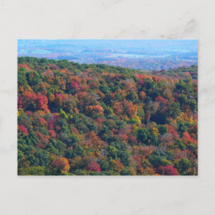 Carte Postale Montagnes des Appalaches à l'automne