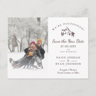 Carte Postale Montagnes du paysage rustique Photo Modifier la da