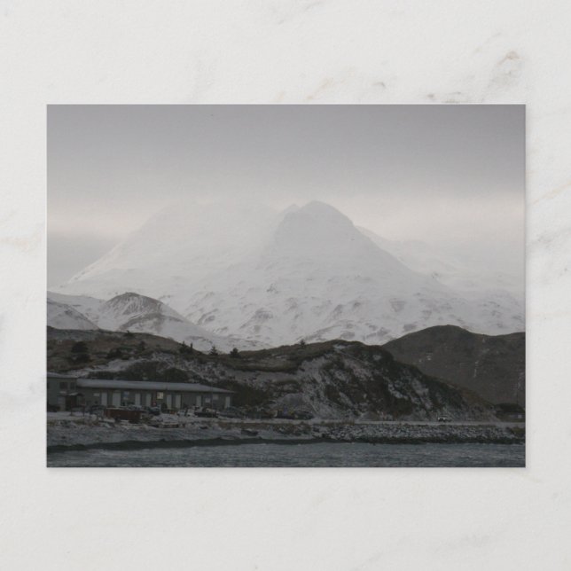 Carte Postale Montagnes Ghomajorité, île de l'Unalaska (Devant)