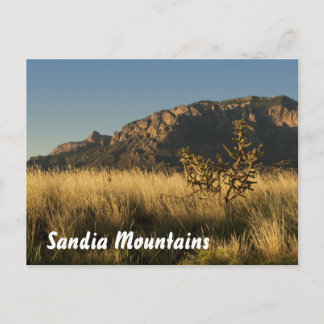 Carte Postale Montagnes majestueuses de Sandia, Albuquerque
