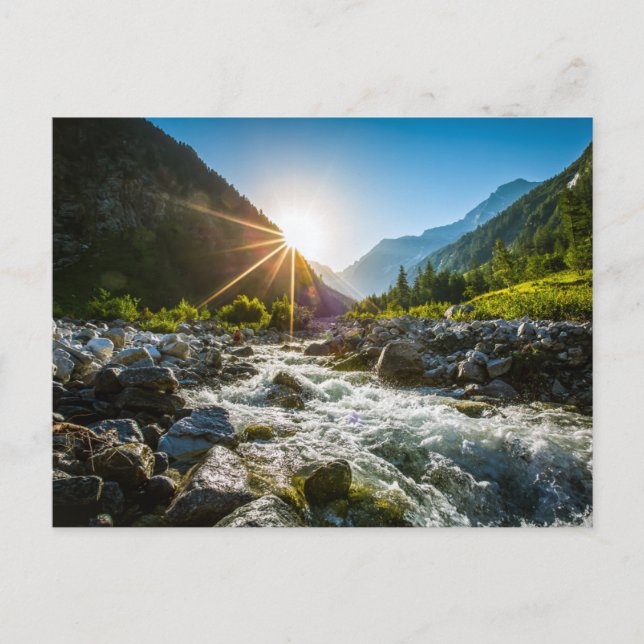 Carte Postale Montagnes | Parc national Hohe Tauern, Autriche (Devant)