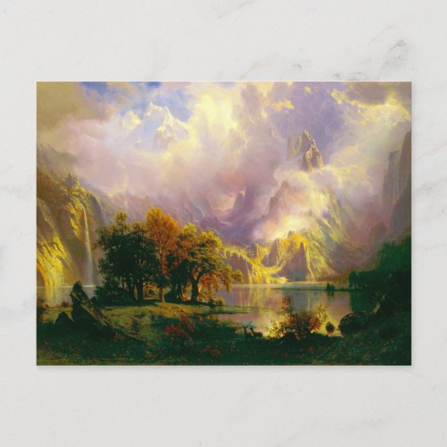 Carte Postale Montagnes Rocheuses (Devant)