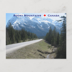 Carte Postale Montagnes Rocheuses Canada