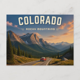 Carte Postale Montagnes Rocheuses du Colorado