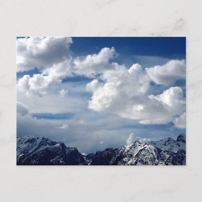 Carte Postale Montagnes Rocheuses, Wyoming (Devant)