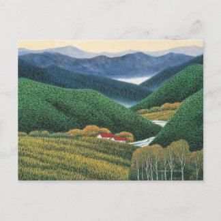 Carte Postale Montagnes Spring