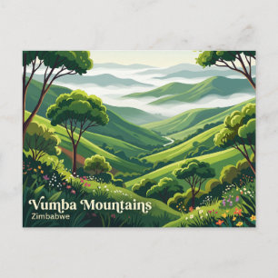 Carte Postale Montagnes Vumba Zimbabwe