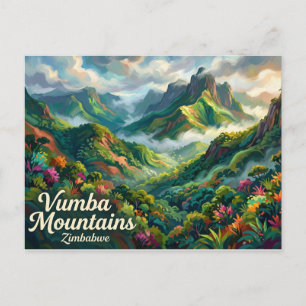 Carte Postale Montagnes Vumba Zimbabwe