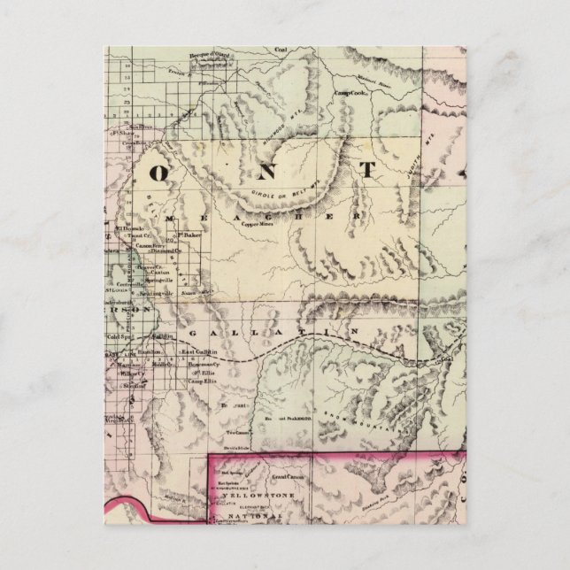 Carte Postale Montana 2 (Devant)