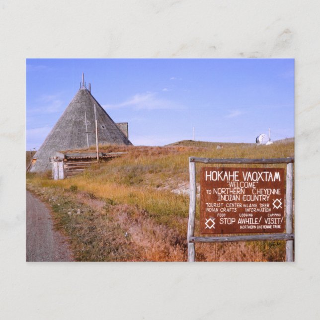 Carte postale Montana Cheyenne (Devant)