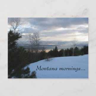Carte Postale Montana Matins 1