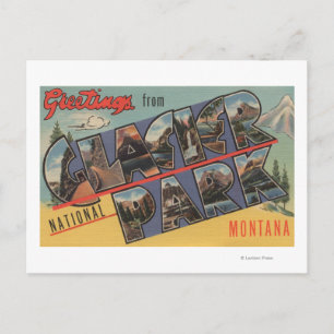 Carte Postale Montana - Parc national des Glaciers