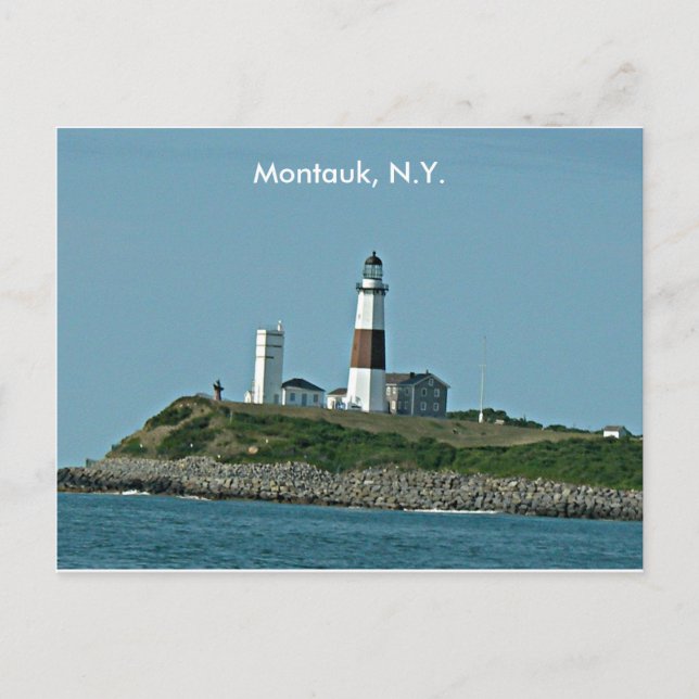 Carte Postale Montauk New York (Devant)