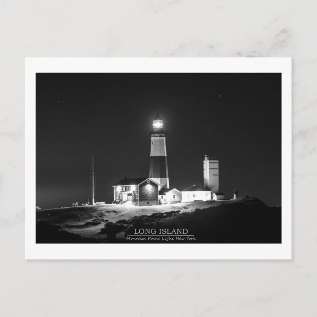 Carte Postale Montauk point Lighthouse (Devant)