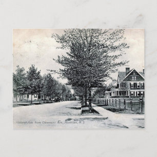 Carte Postale Montclair, New Jersey, vue de Midland Ave Vintage