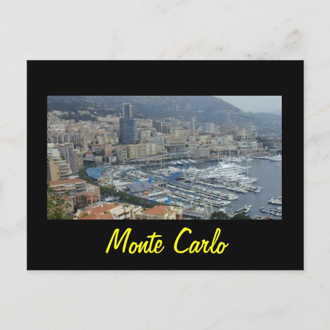 Carte postale Monte Carlo (Devant)