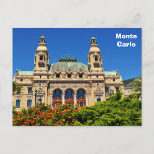 Carte Postale Monte Carlo à Monaco