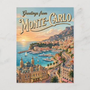 Carte Postale Monte-Carlo Monaco