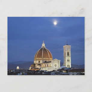 Carte Postale Monte de Lune et la cathédrale de Florence, Basili