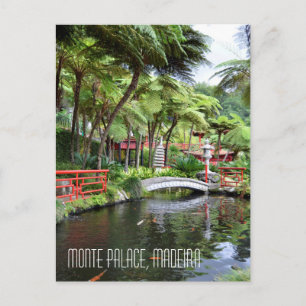 Carte Postale Monte Palace Jardins tropicaux Madère Portugal