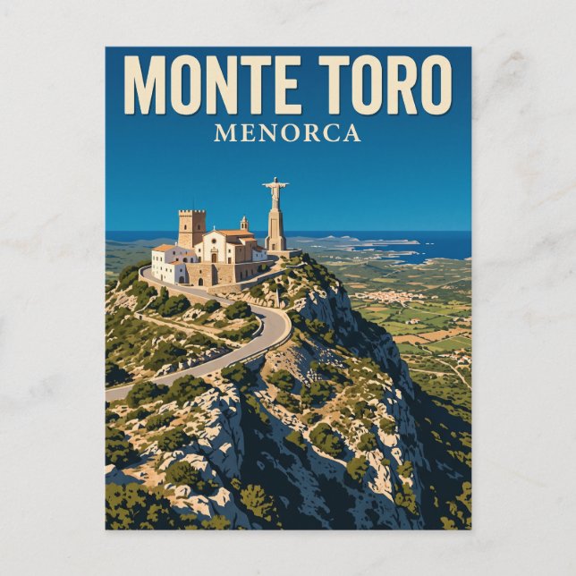 Carte Postale Monte Toro Espagne (Devant)