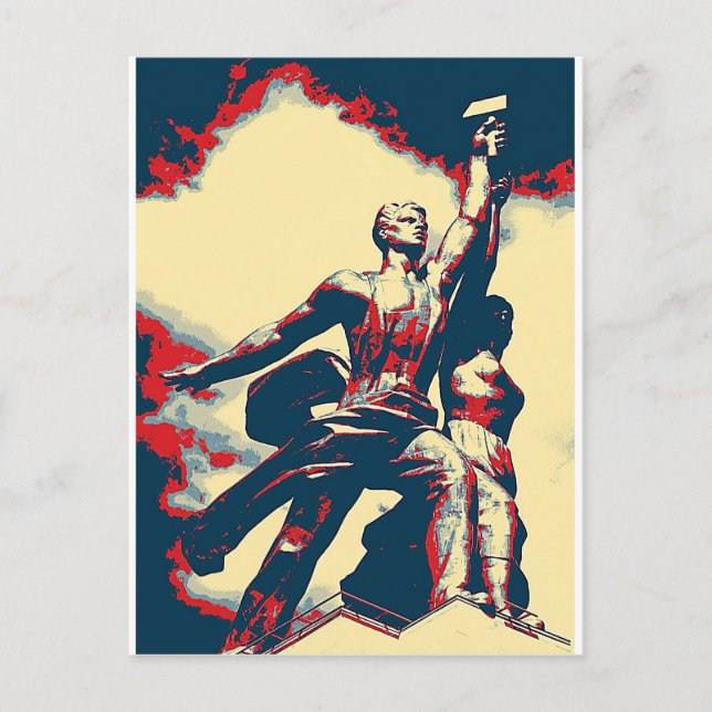 Carte Postale Montée de Red Worker II (Devant)