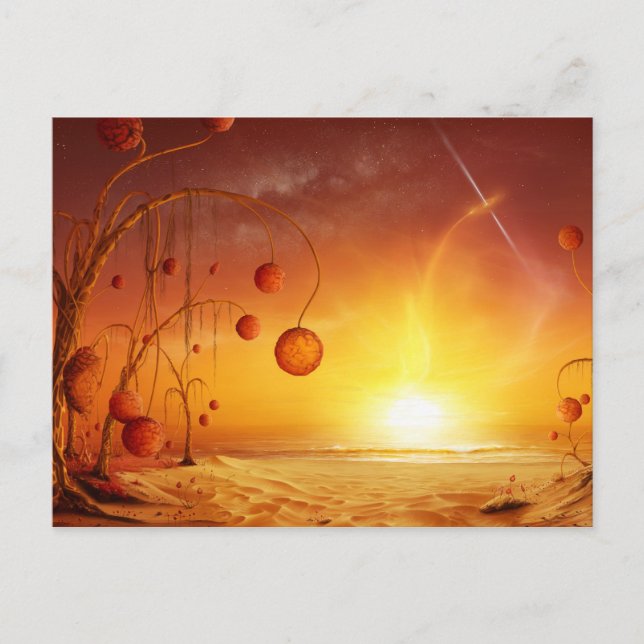 Carte Postale Montée du trou noir (Devant)