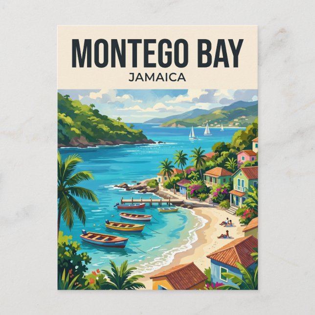 Carte Postale Montego Bay Jamaïque (Devant)