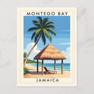 Carte Postale Montego Bay Jamaïque Travel Art - TROPICAL ISLAND
