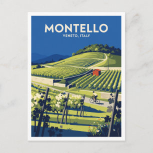 Carte Postale Montello Wine Country Nervesa della Battaglia