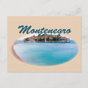 Carte Postale Monténégro : Sveti Stefan