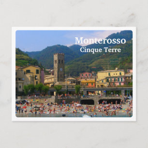 Carte Postale MONTEROSSO - Cinque Terre - Europe - Italie - PLAG