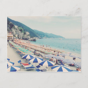 Carte Postale Monterosso Cinque Terre Italie Plage Photo Pittore