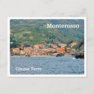 Carte Postale MONTEROSSO - Italie CINQUE TERRE - vues de voir -