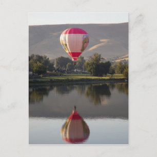 Carte Postale Montgolfière au-dessus de la rivière Yakima