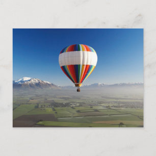 Carte Postale Montgolfière, près de Methven, Canterbury 3
