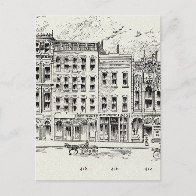 Carte Postale Montgomery East side California et Sacramento (Devant)