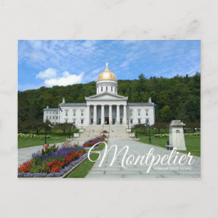 Carte postale Montpelier Vermont State House
