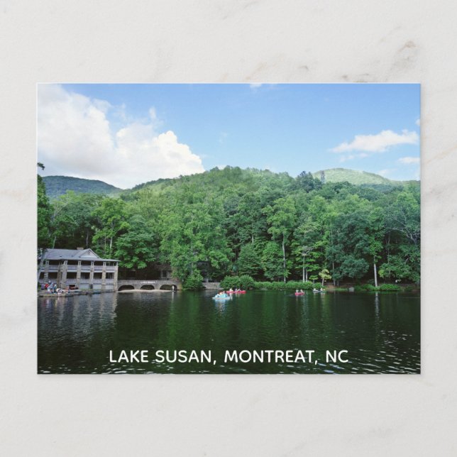 Carte Postale Montraiter North Carolina Lake Susan Photo de voya (Devant)