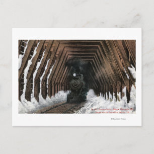 Carte Postale Montre Le Chemin De Fer