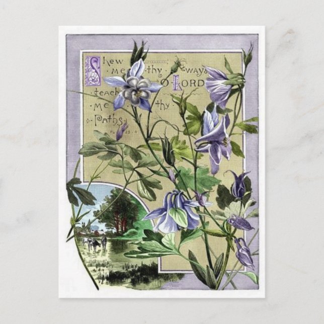 Carte Postale Montre-Moi Ton Chemin (Devant)